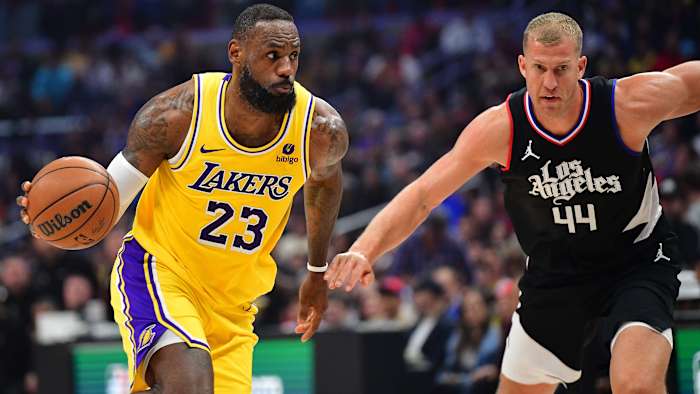Los Angeles Lakers forward LeBron James.